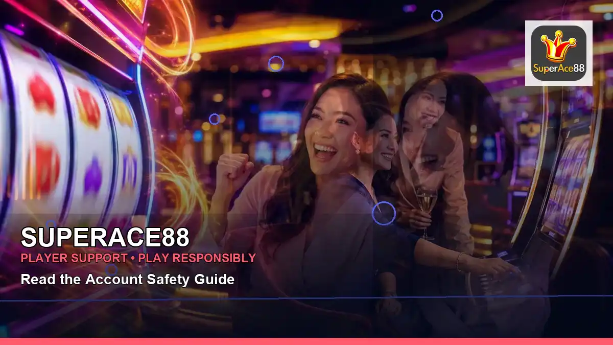 SUPERACE88 SUPERACE88 case study information for Philippine users scene with right-diagonal night online slot games for