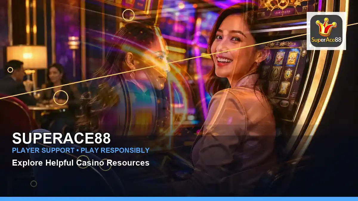 SUPERACE88 layered collage VIP casino rewards highlighting mobile-friendly casino play