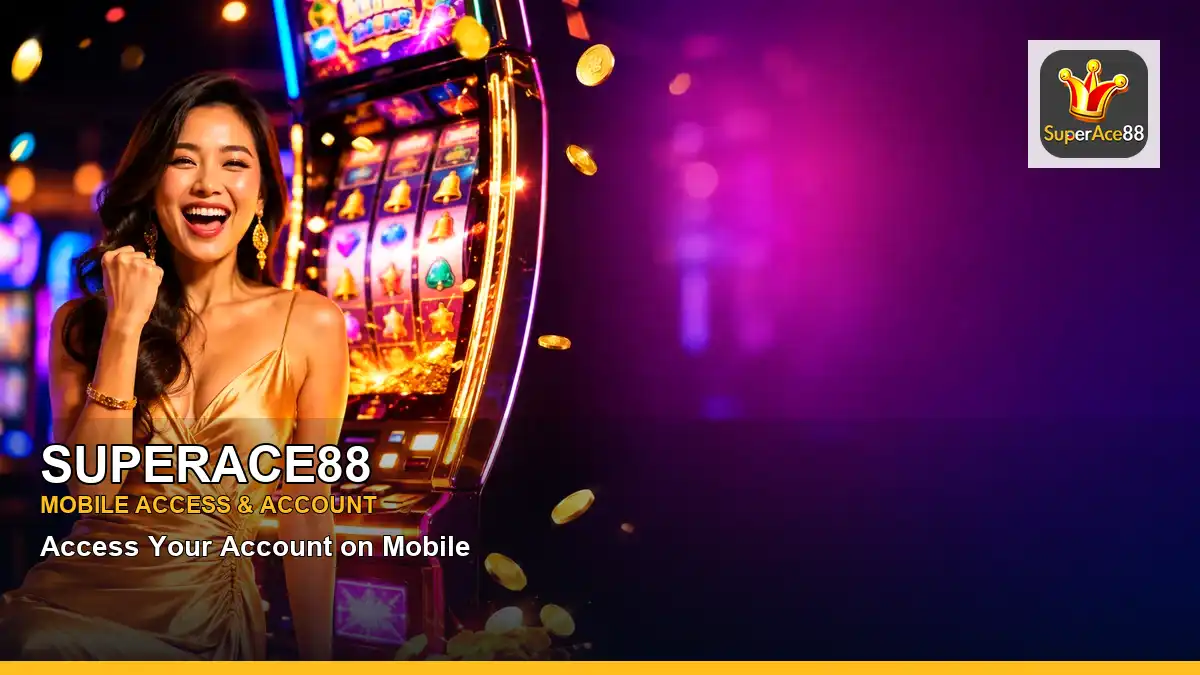 SUPERACE88 gold-lit jackpot slot games in a radiant layout for Philippine players